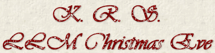 LLM Christmas Eve
